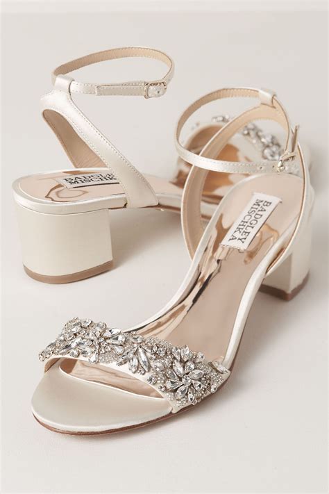 badgley mischka bridal shoes replica|badgley mischka wedding shoes clearance.